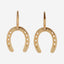 dainty jewelry, horse-shoe earring perfect for everyday wear, available in 22k gold and silver finish.